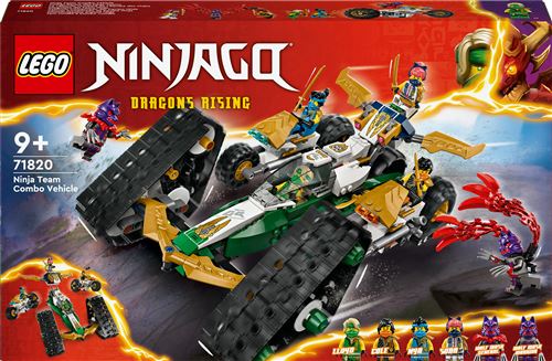 LEGO Ninjago 71820 Le véhicule combiné de l'équipe des ninjas