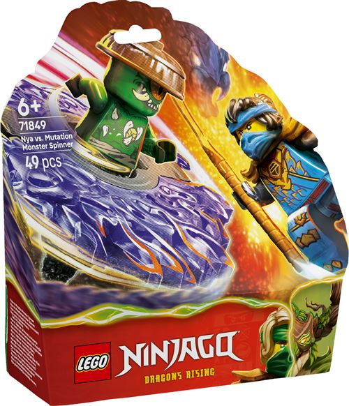 LEGO Ninjago 71849 Nya contre la toupie du monstre mutant