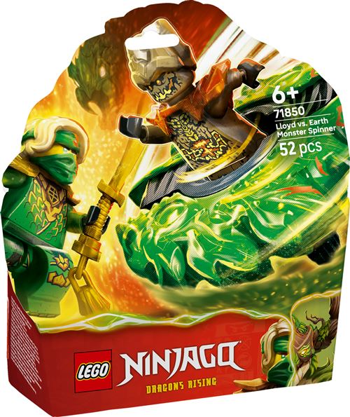 LEGO Ninjago 71850 Lloyd contre la toupie du monstre de la Terre