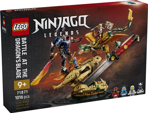 LEGO Ninjago 71871 Combat sur la lame du dragon
