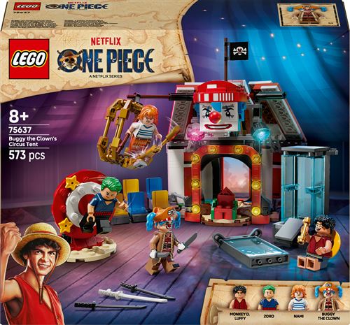 LEGO ONE PIECE 75637 Le chapiteau de Baggy le Clown