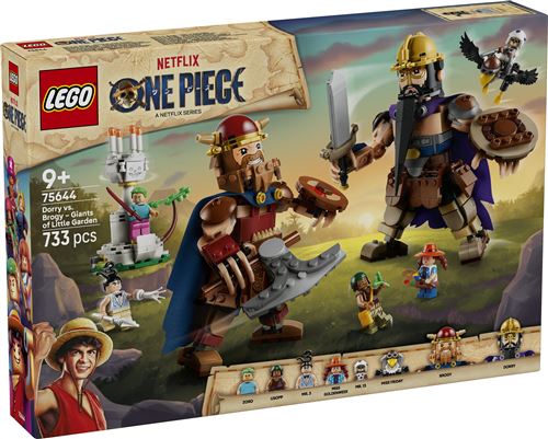LEGO ONE PIECE 75644 Dorry contre Brogy – Les géants de Little Garden