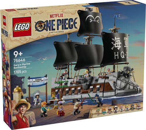 LEGO ONE PIECE 75646 Le navire de la marine de Garp