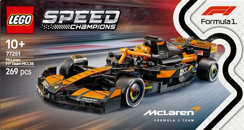LEGO Speed Champions 77251 Voiture F1 McLaren Team MCL38