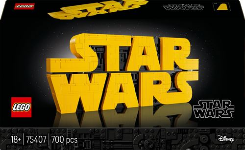 LEGO Star Wars 75407 Logo de Star Wars en briques