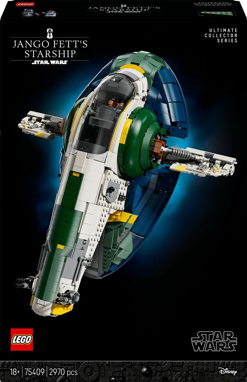 LEGO Star Wars 75409 Le vaisseau de classe Firespray de Jango Fett Exclusivité Fnac