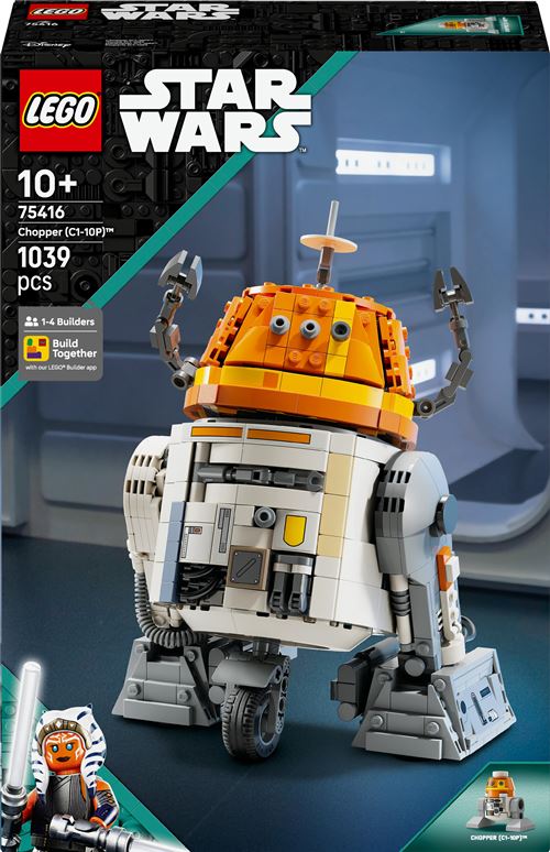LEGO Star Wars 75416 Le droïde astromécano Chopper (C1-10P)