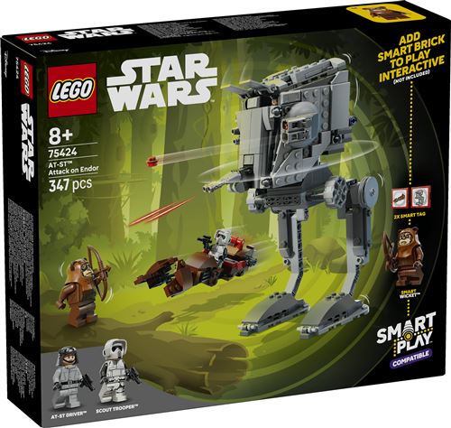 LEGO Star Wars 75424 SMART Play : l'attaque du AT-ST sur Endor