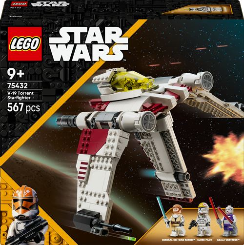 LEGO Star Wars 75432 Chasseur V-19 Torrent