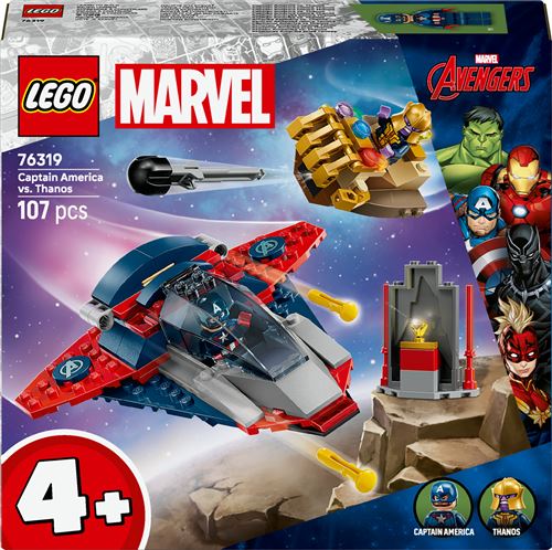 LEGO Super Heroes 76319 Captain America contre Thanos
