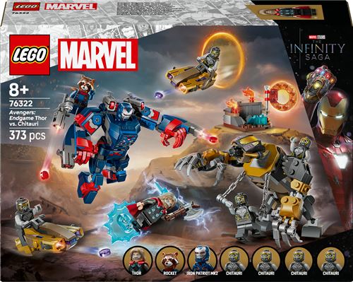 LEGO Super Heroes 76322 Avengers : Endgame Thor contre Chitauri