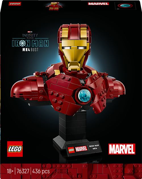 LEGO Super Heroes 76327 Buste d'Iron Man MK4