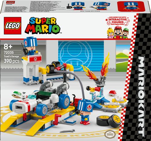LEGO Super Mario 72035 Mario Kart Garage de Toad