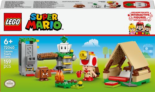 LEGO Super Mario 72040 Campement du capitaine Toad