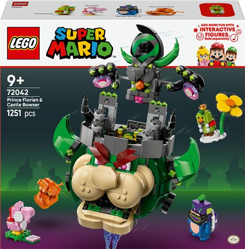 LEGO Super Mario 72042 Prince Florian et château de Bowser