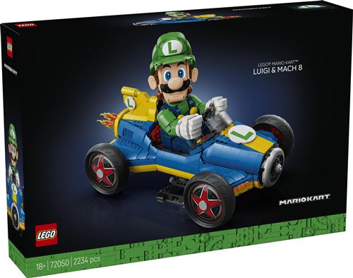 LEGO Super Mario 72050 Mario Kart : Luigi et Proto 8