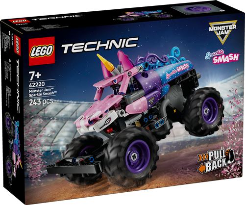 LEGO Technic 42220 Monster Jam Sparkle Smash à rétrofriction