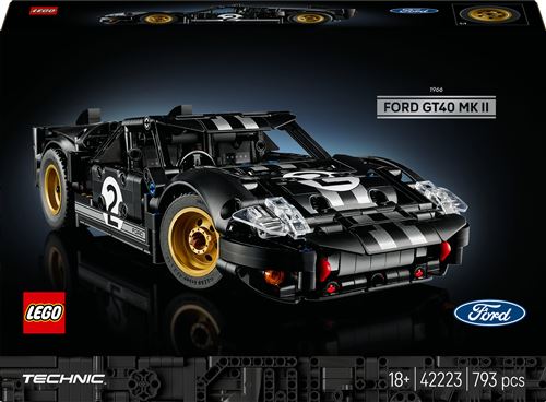 LEGO Technic 42223 La voiture de course 1966 Ford GT40 MKII