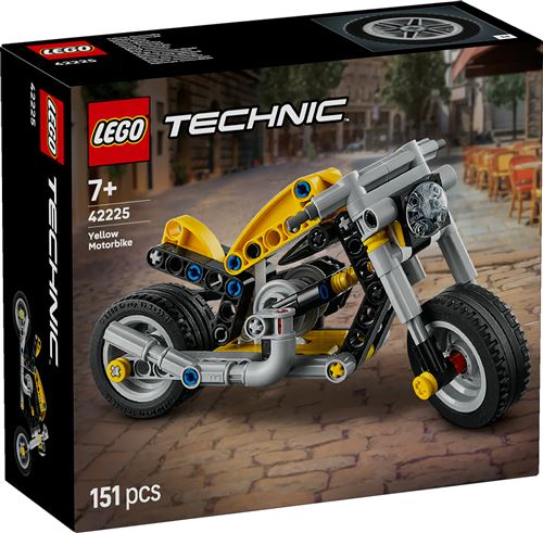 LEGO Technic 42225 Moto jaune