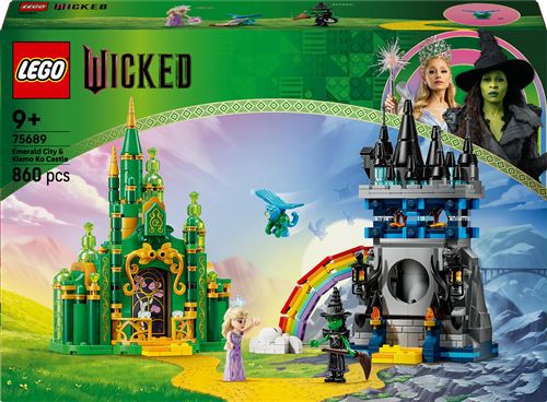 LEGO Wicked 75689 Emerald City et le château de Kiamo Ko