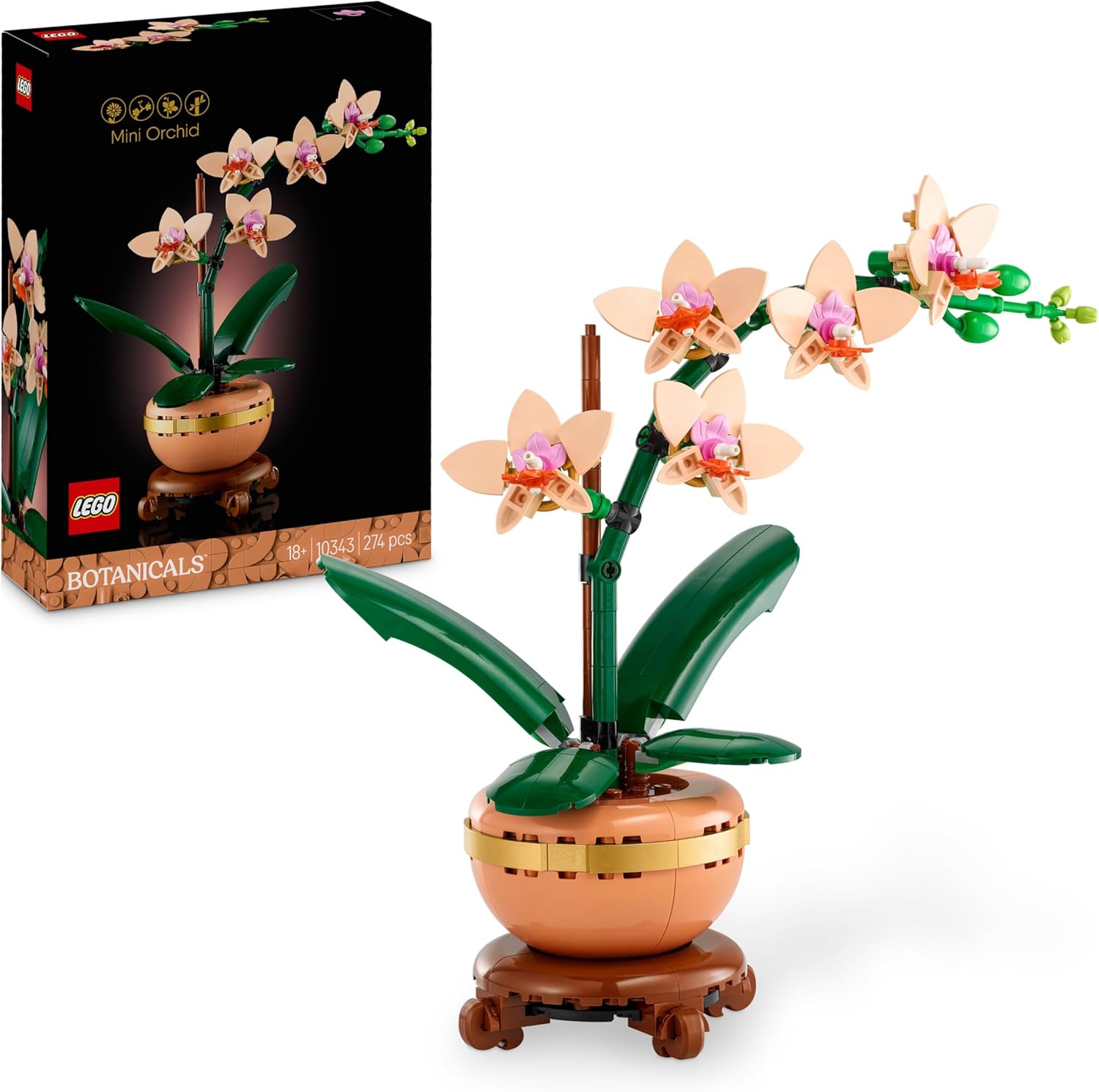 LEGO Botanicals L’Orchidée Miniature 10343 Lego