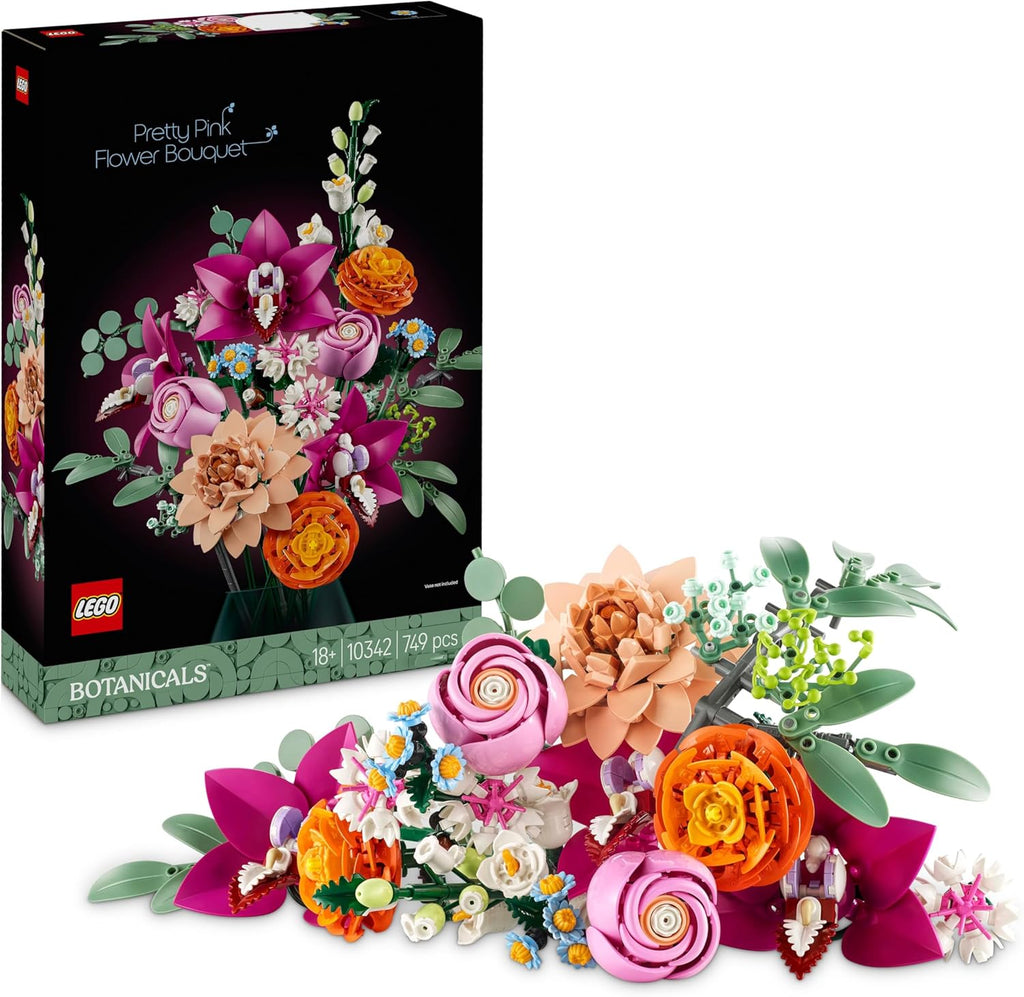 LEGO Botanicals Le Joli Bouquet de Fleurs Roses 10342 Lego