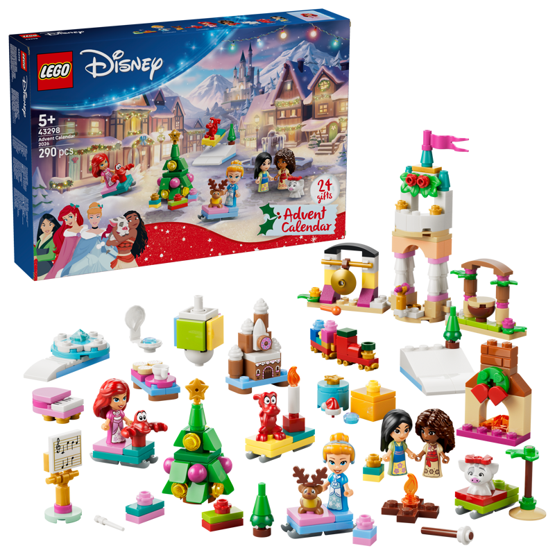 Calendrier de l’Avent Lego Disney Princess 2026 (43298) Maison Cadeau