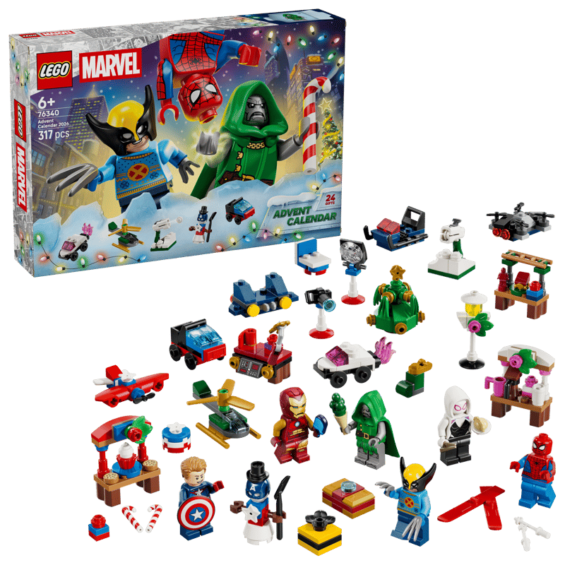 Calendrier de l’Avent Lego Marvel 2026 (76340) Maison Cadeau