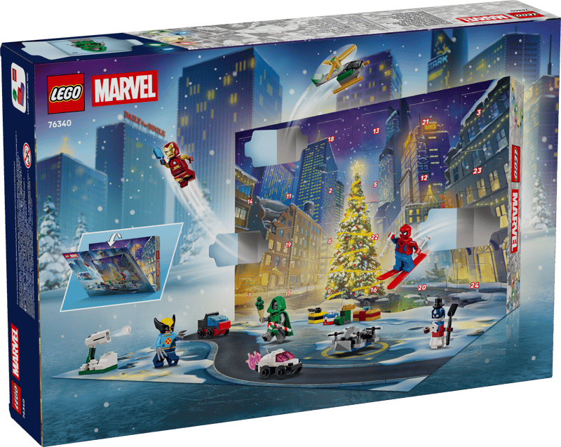 Calendrier de l’Avent Lego Marvel 2026 (76340) Maison Cadeau