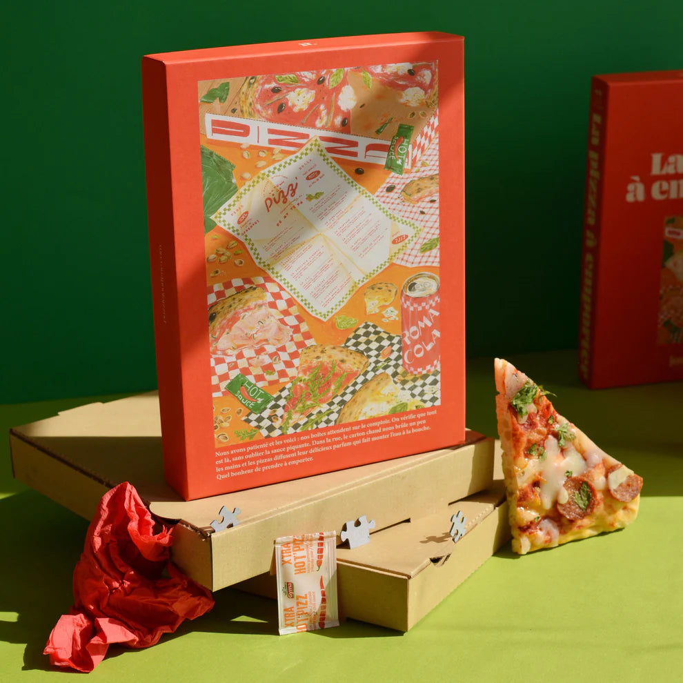 Puzzle La pizza à emporter - 1000 pièces