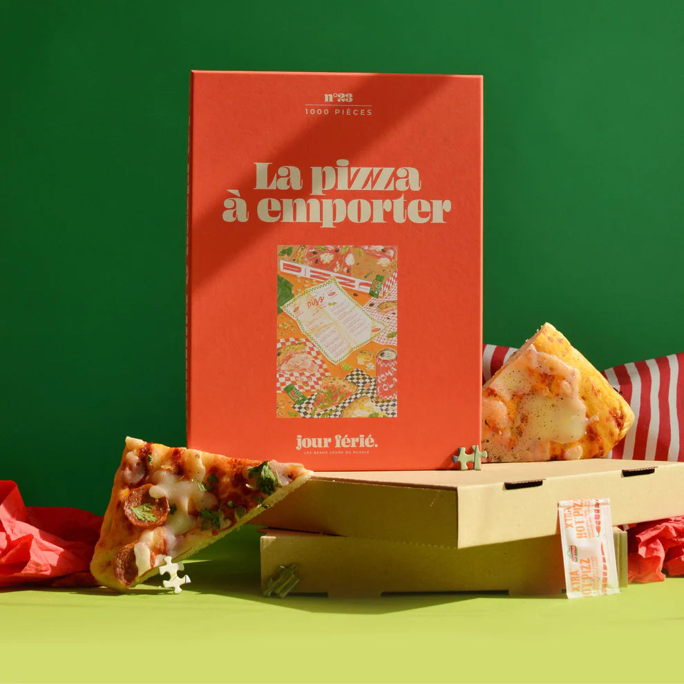 Puzzle La pizza à emporter - 1000 pièces
