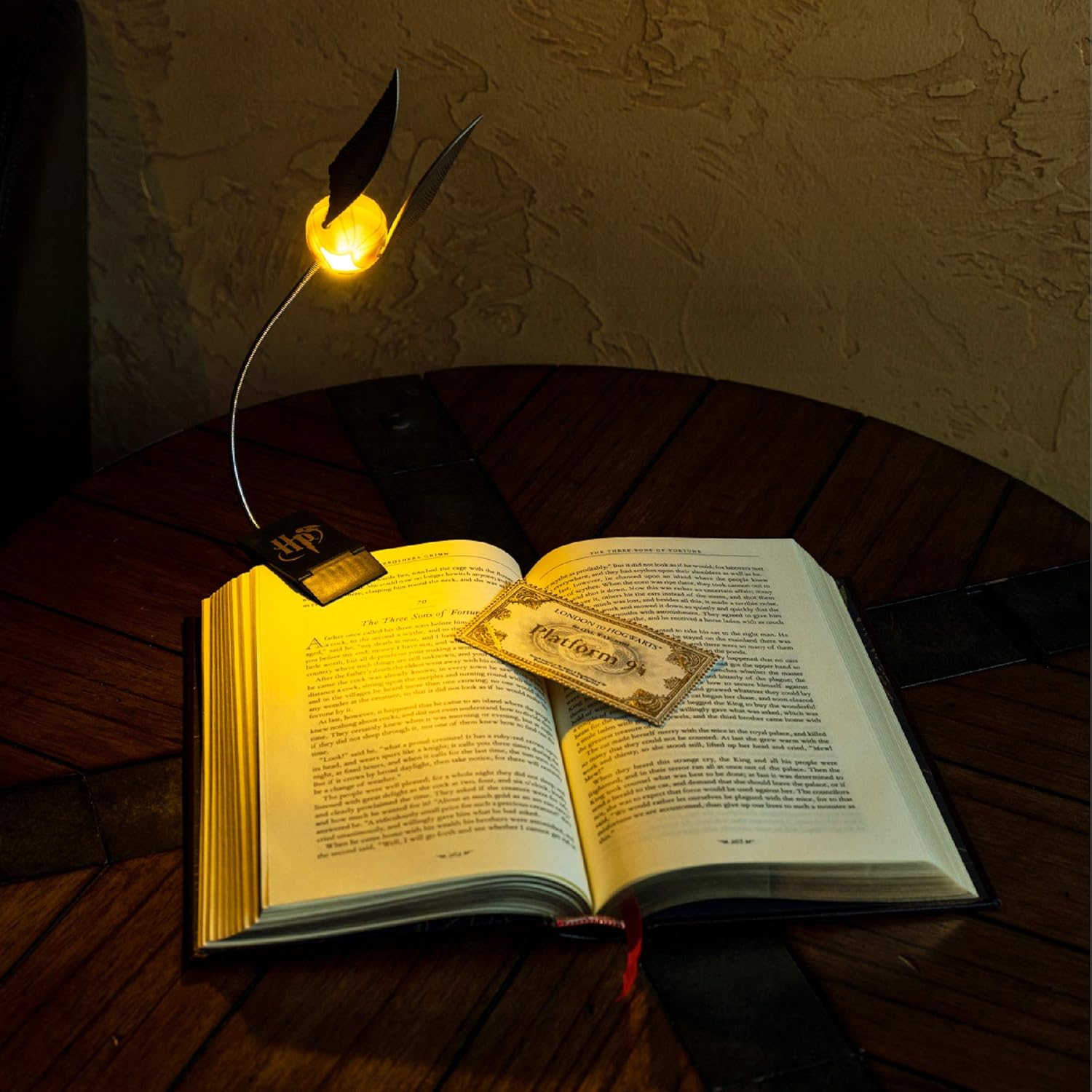 Lampe de lecture Vif d'Or Harry Potter