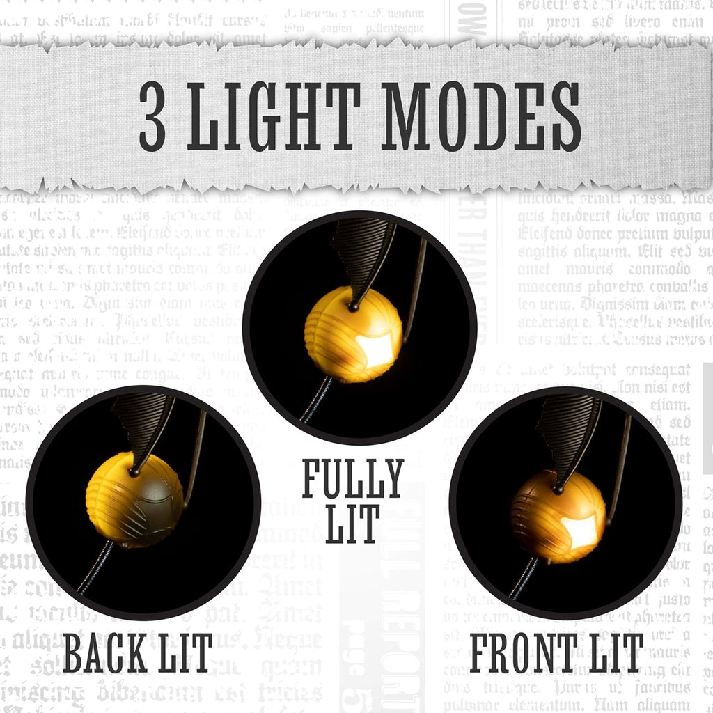 Lampe de lecture Vif d'Or Harry Potter