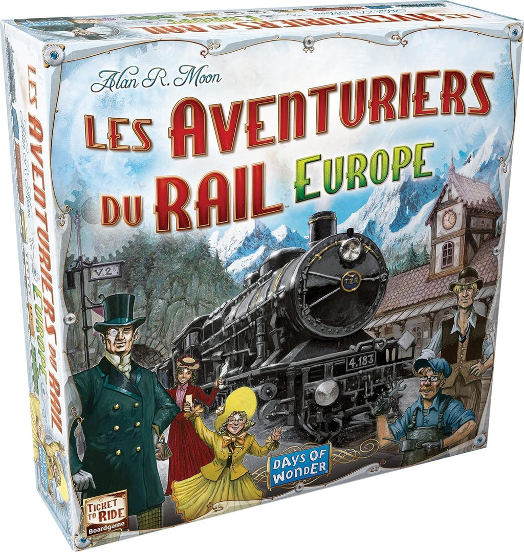 Les Aventuriers du Rail Europe : Votre prochaine aventure ludique