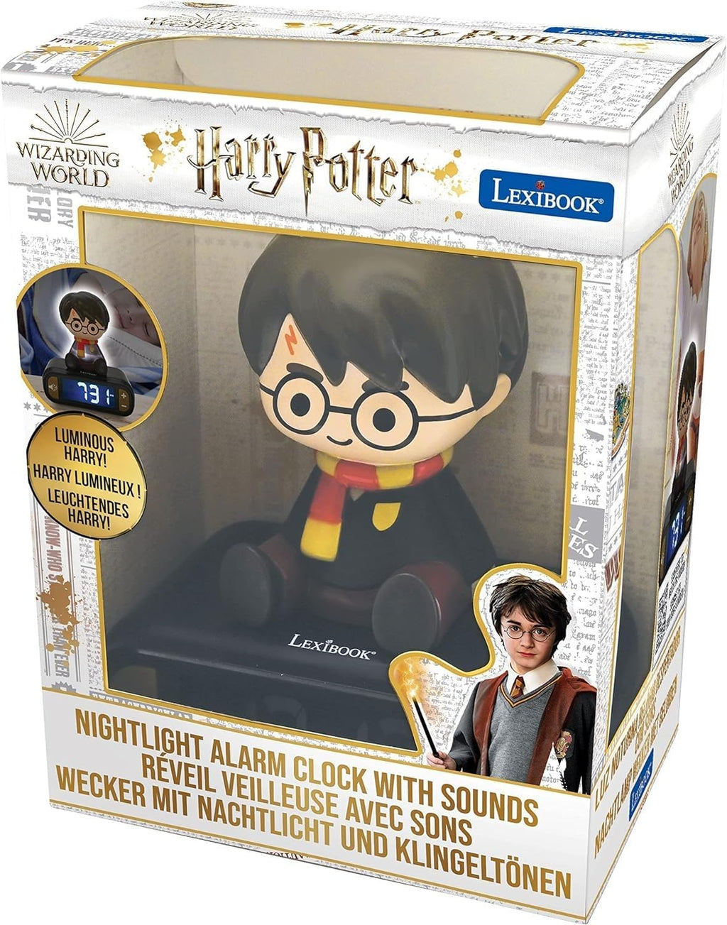 Réveil veilleuse Harry Potter - Lexibook
