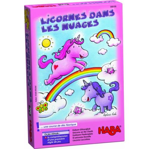 Jeu de stratégie Haba Licornes dans les Nuages