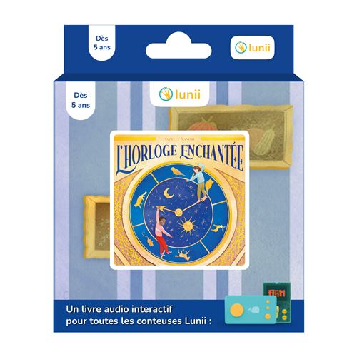 Livre audio Fabrique à Histoires Lunii L'Horloge enchantée