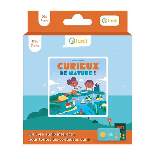 Livre audio Fabrique à histoires Lunii Curieux de nature !