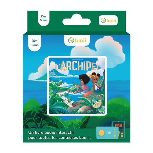 Livre audio Fabrique à histoires Lunii L'Archipel