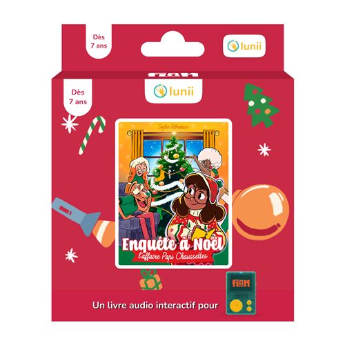 Livre audio Flam Lunii L'affaire Papi Chaussettes