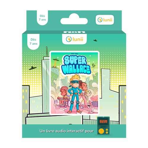 Livre audio Flam Lunii Super Wallace