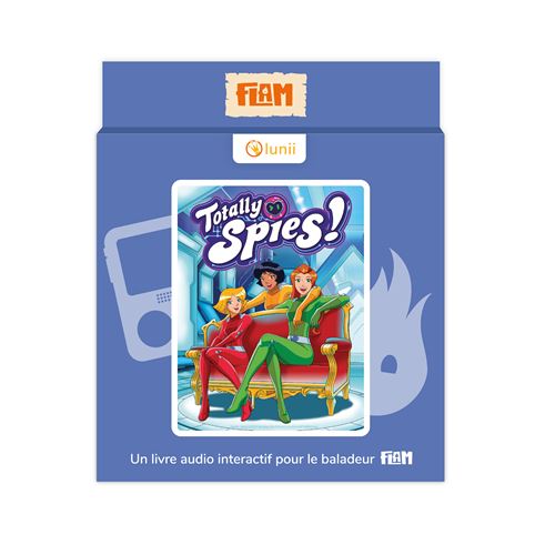 Livre audio interactif pour le baladeur Flam Lunii Totally Spies