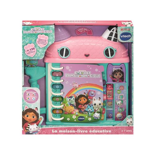 Livre interactif Vtech Gabby et la maison magique La maison-livre éducative