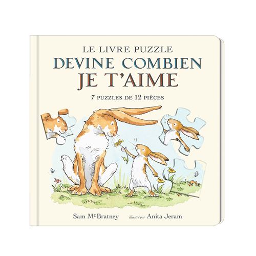 Livre-puzzle 98 pièces L'école des loisirs Devine combien je t'aime