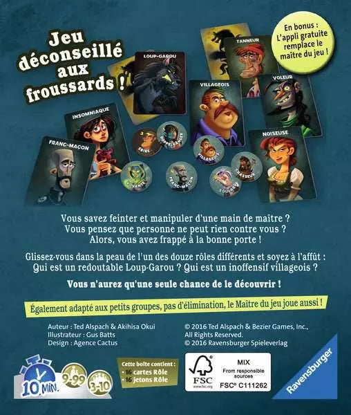 Loup-Garou pour une Nuit : Le jeu d'ambiance parfait pour des soirées mémorables