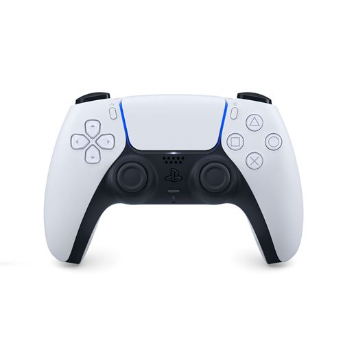 Manette sans fil Sony DualSense Blanc pour PS5 et PC