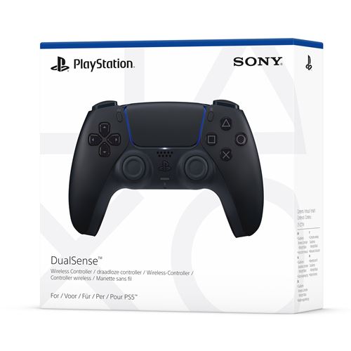 Manette sans fil Sony DualSense Noir minuit pour PS5 et PC