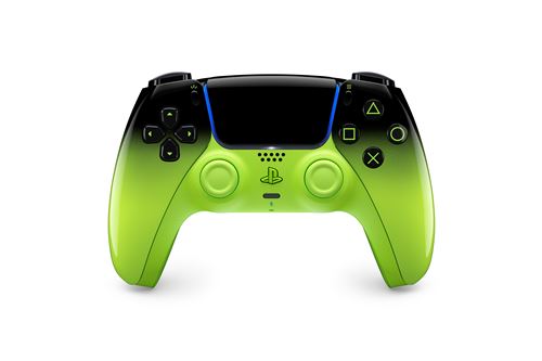Manette sans fil Sony DualSense Remix Green pour PS5 PC Mac et Mobile