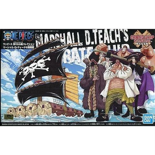 Maquette Bandai Namco One Piece Grand Ship Collection 011 Marshall D. Teach's Ship 15 cm