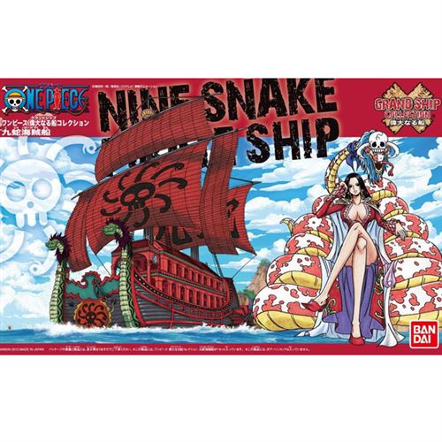 Maquette Bandai Namco One Piece Grand Ship Collection Nine Snake Pirate Ship 15 cm